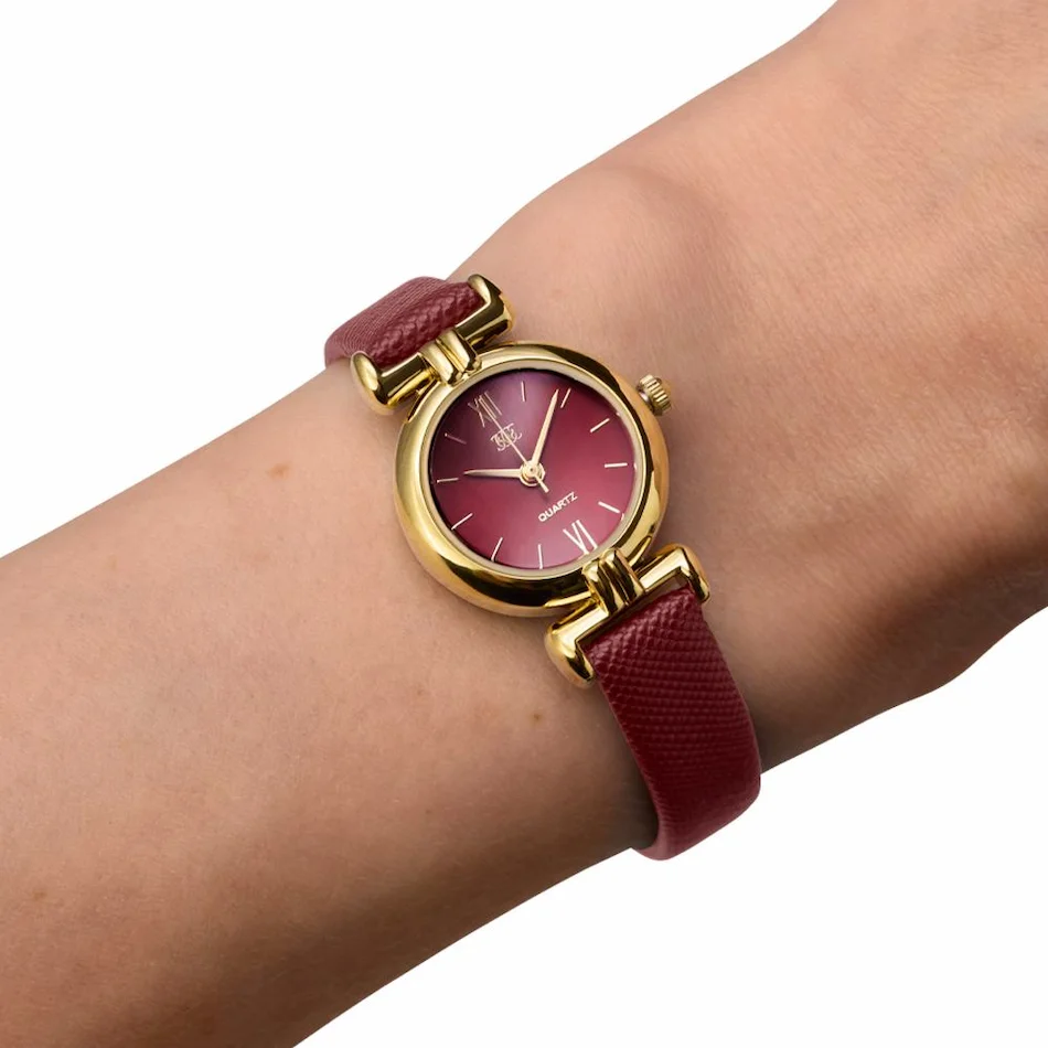 Relógio burgundy Oriflame