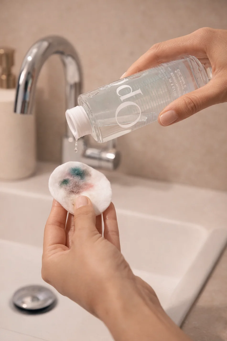 Como usar a água micelar