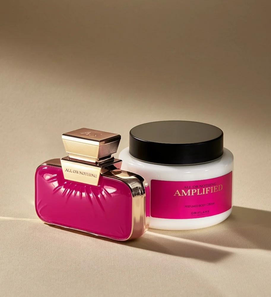 Creme de Corpo e Perfume All Or Nothing Amplified