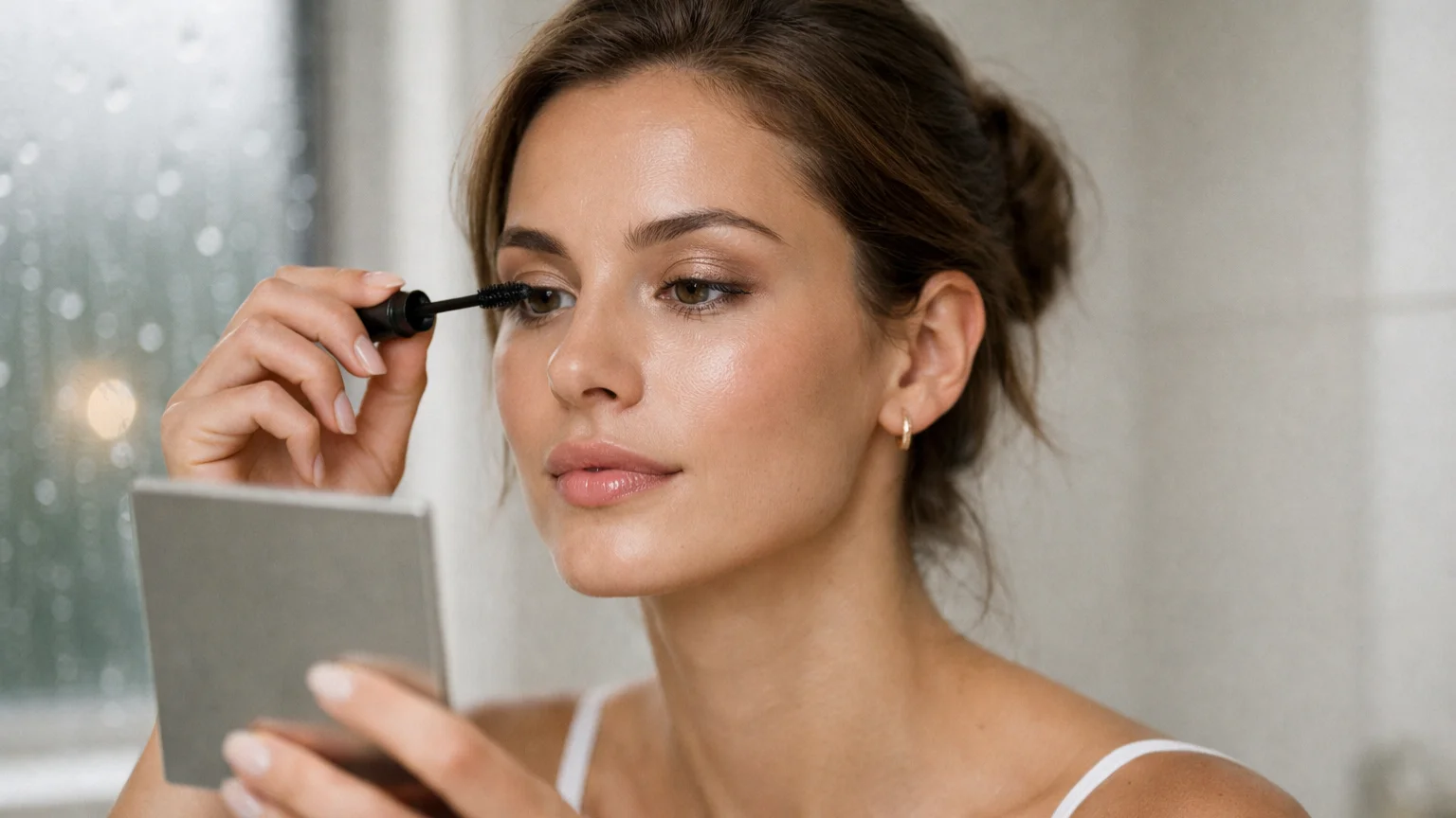 Maquilhagem à prova de chuva