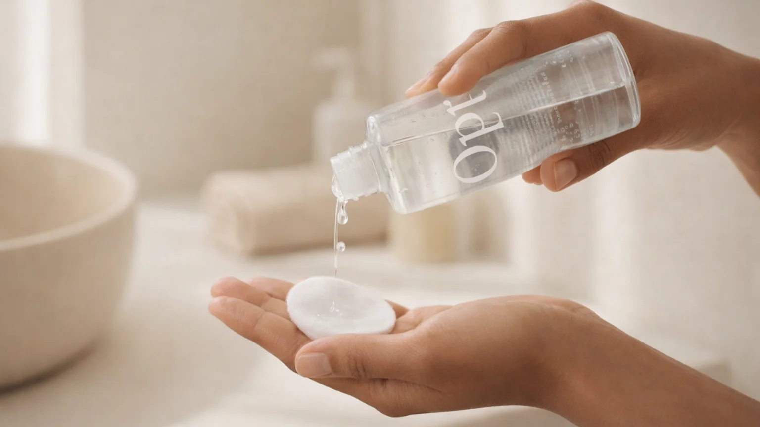 Tónico hidratante para pele sensível