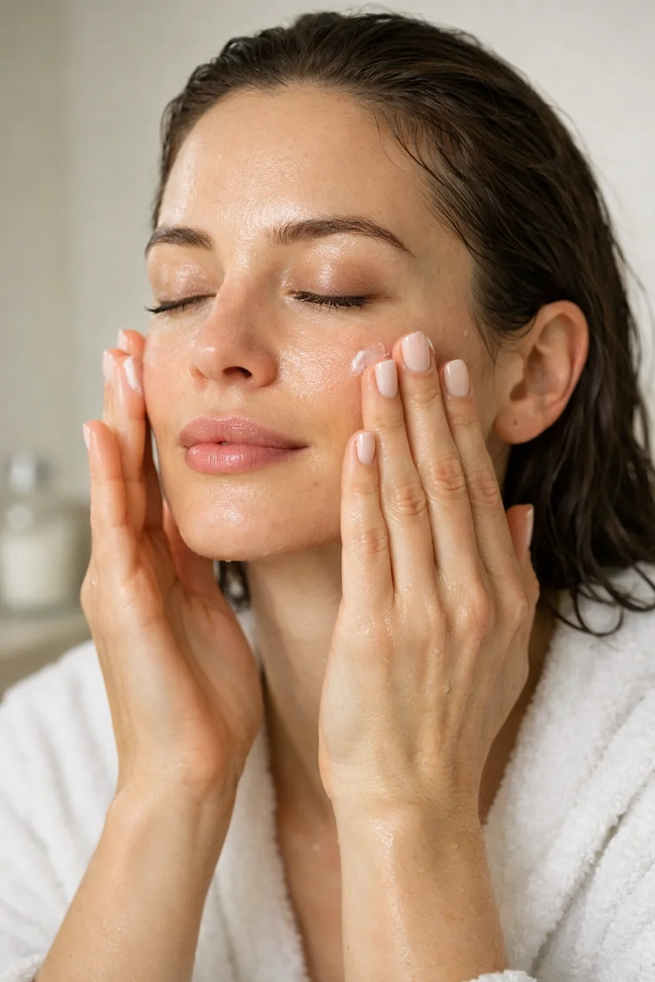 Como aplicar creme no rosto da forma mais inteligente