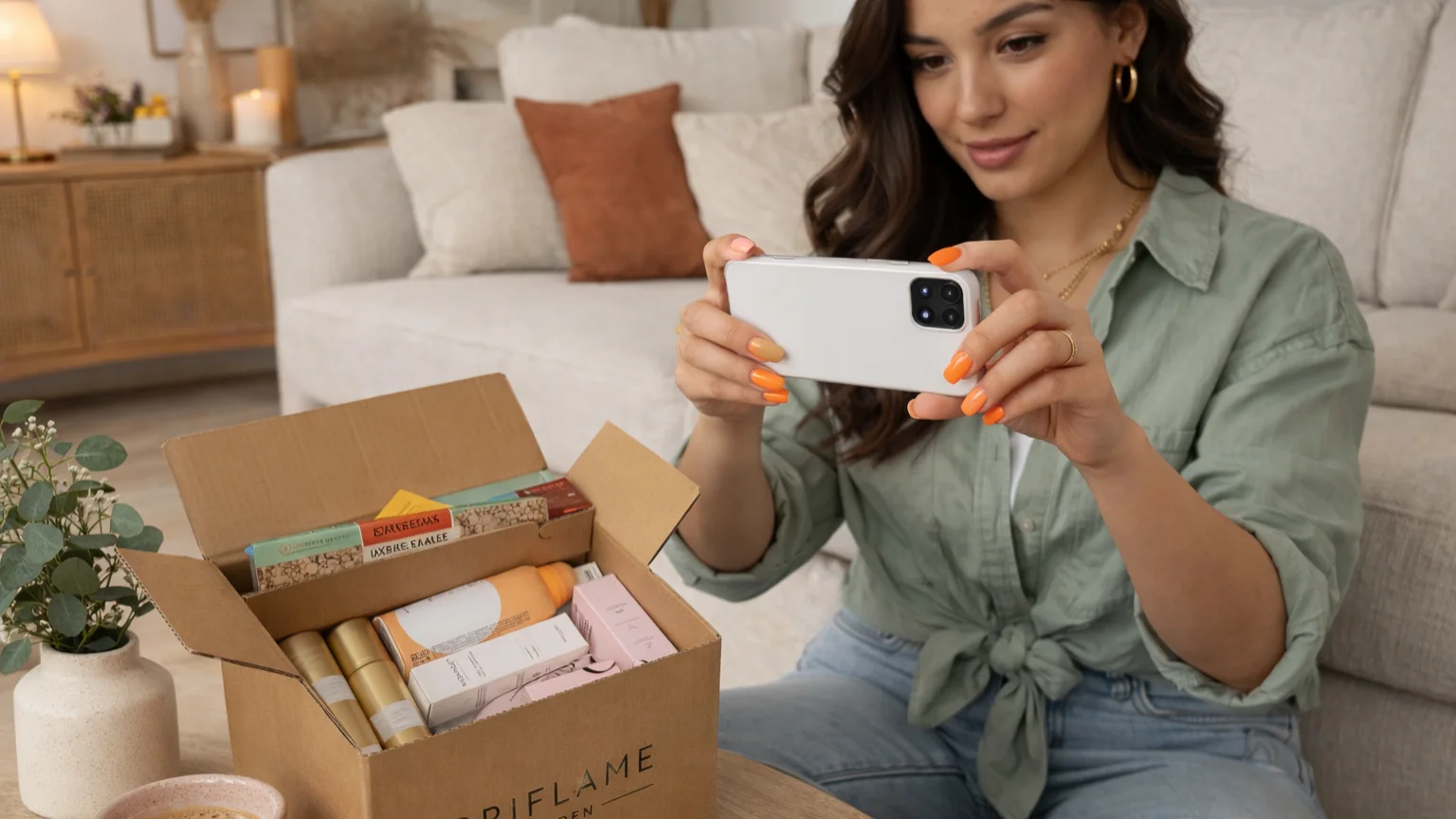 Vender Oriflame pelo WhatsApp