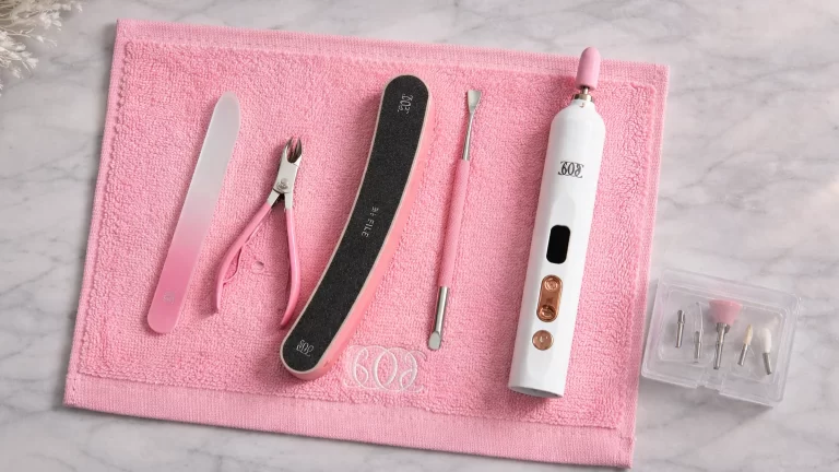 acessórios de manicure em casa