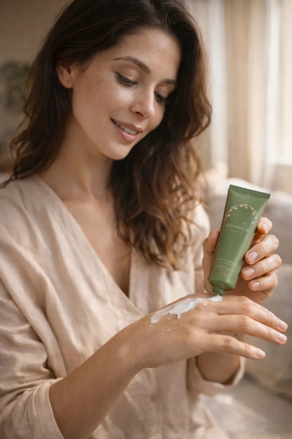 Aplicar máscara de mãos