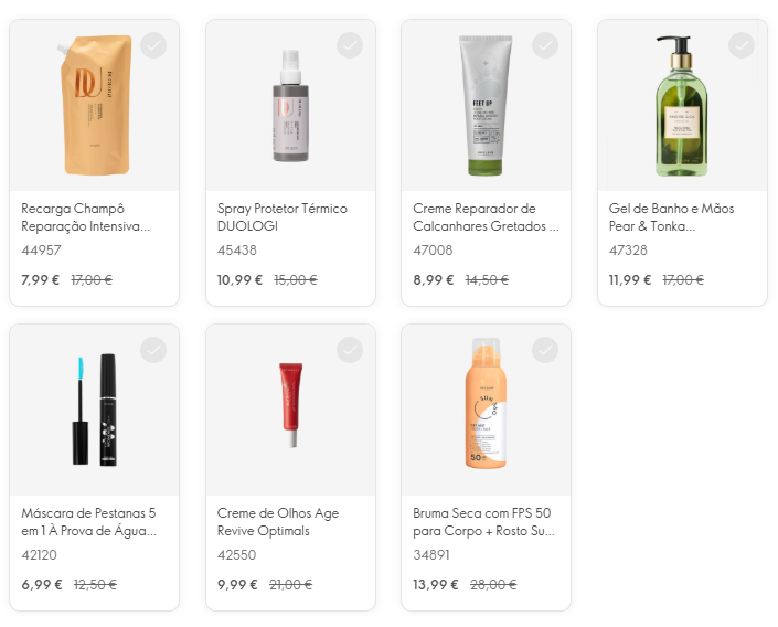 Portes Grátis Oriflame