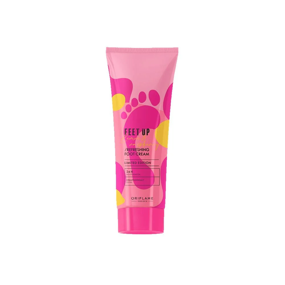 Creme de Pés refrescante Limão & Framboesa Feet Up
