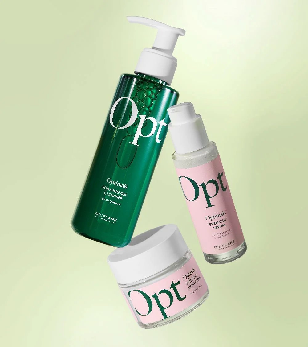 Optimals Hydra and Even Out: para hidratação, glow e tom irregular