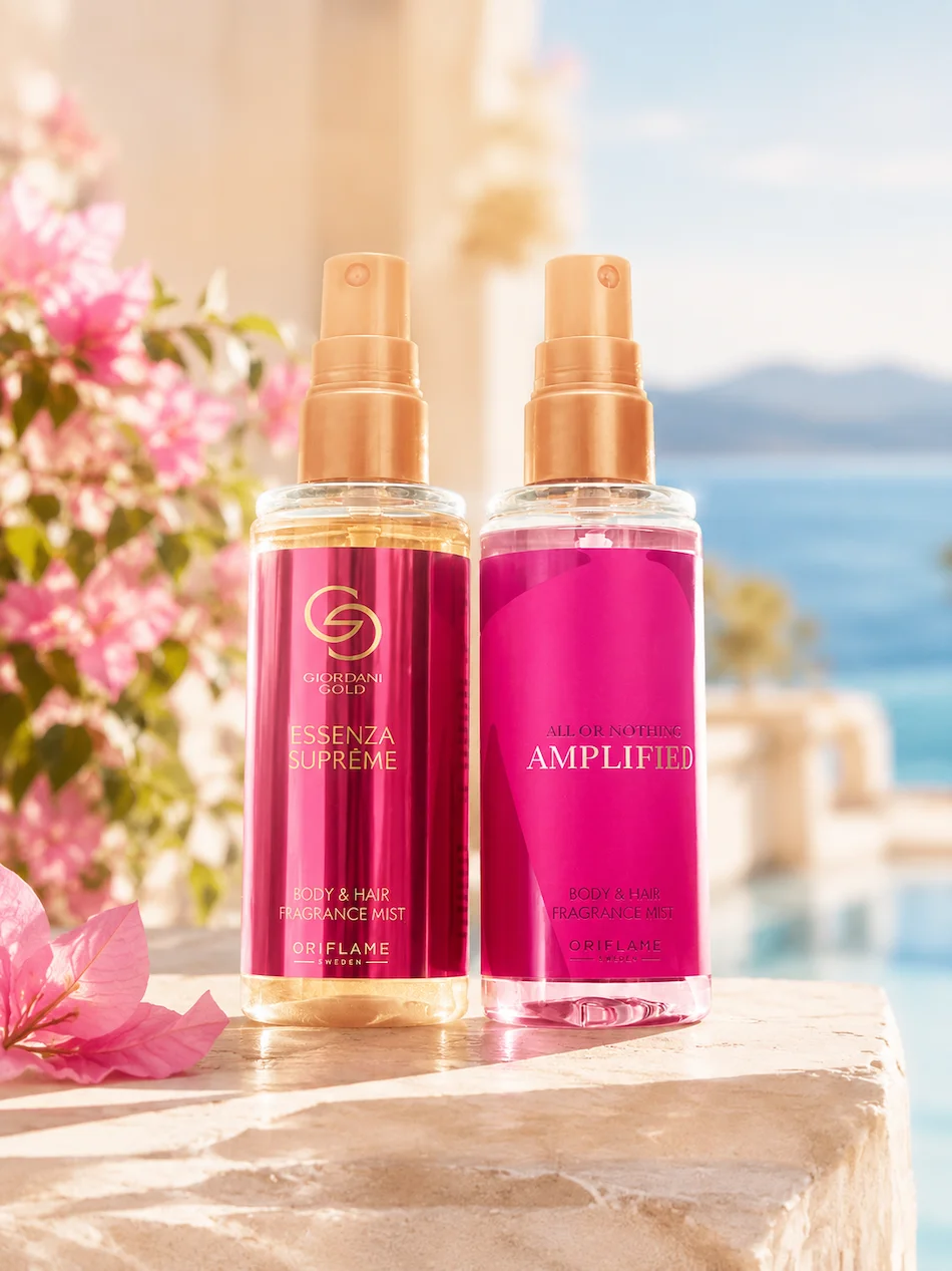 Brumas Perfumadas Essenza Supreme e All or Nothing Amplified