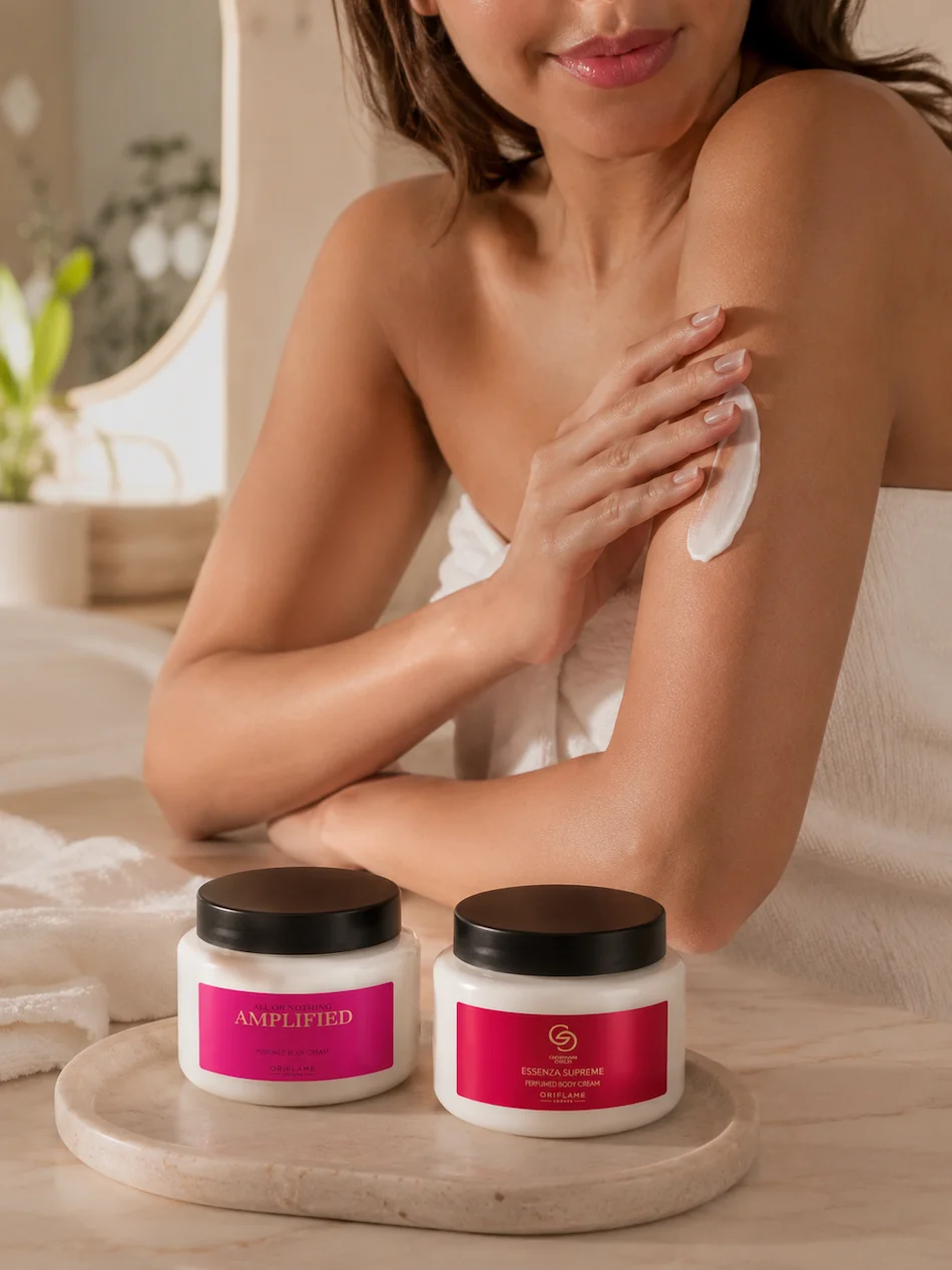 Para cheirar melhor durante mais tempo: creme, parfum e bruma