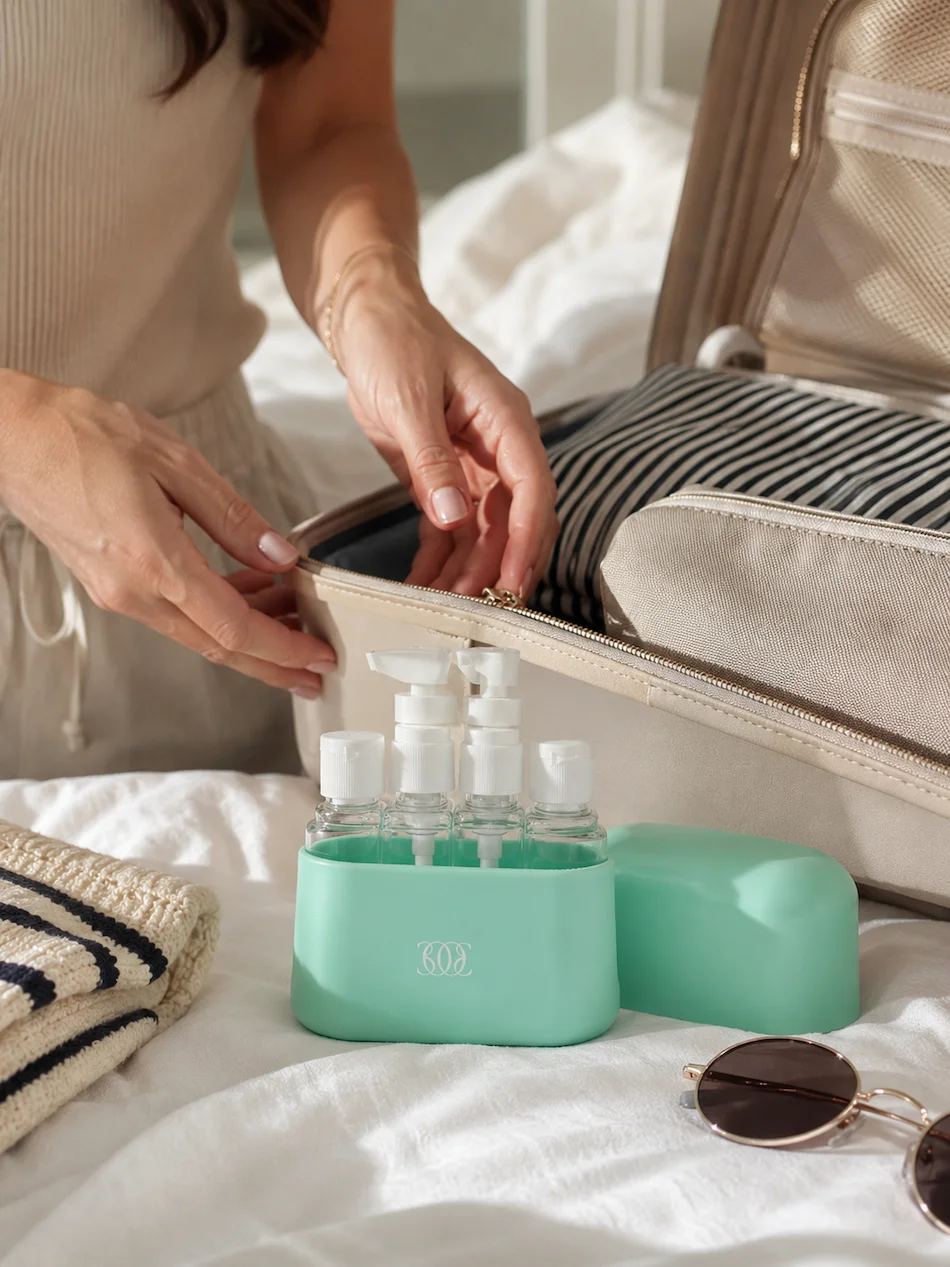 Viagem curta? O kit que ajuda a não levar embalagens grandes